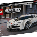 Lapsed saavad selle muljetavaldava LEGO® Speed Champions Bugatti Centodieci supersportauto mängukomplektiga põnevaid võidusõite etendada.