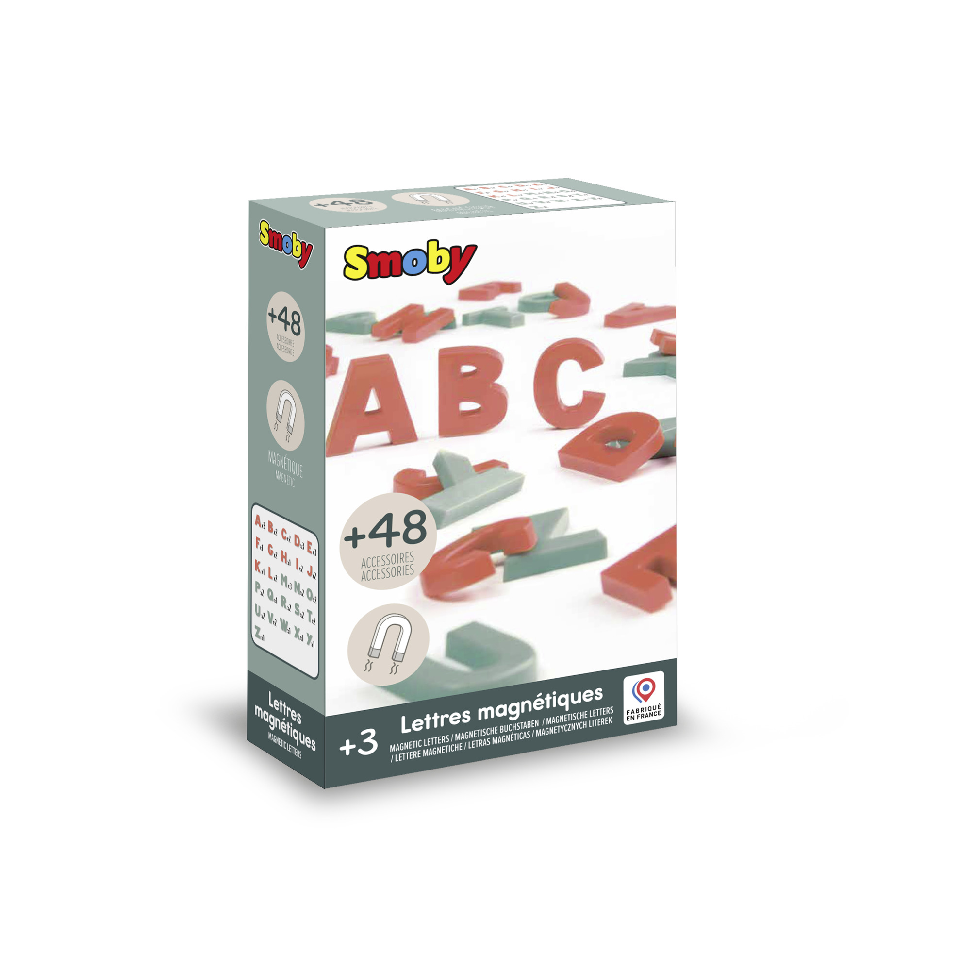 Smoby Magnetiga trükitähed 48 tk Tähekomplekt