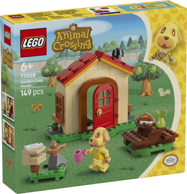 Goldie hubane maja on väike LEGO® komplekt kingituseks 6-aastastele ja vanematele tüdrukutele ja poistele