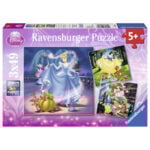 Ravensburger pusle 3x49 tk Lumivalgeke Paatidest laevadeni
