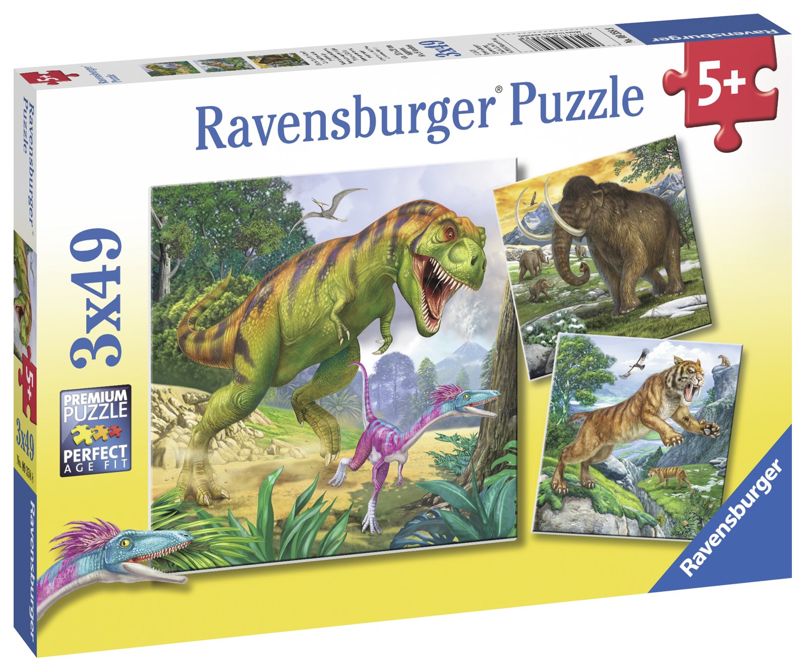 Ravensburger pusle 3x49 tk Ürgne Valitseja Paatidest laevadeni