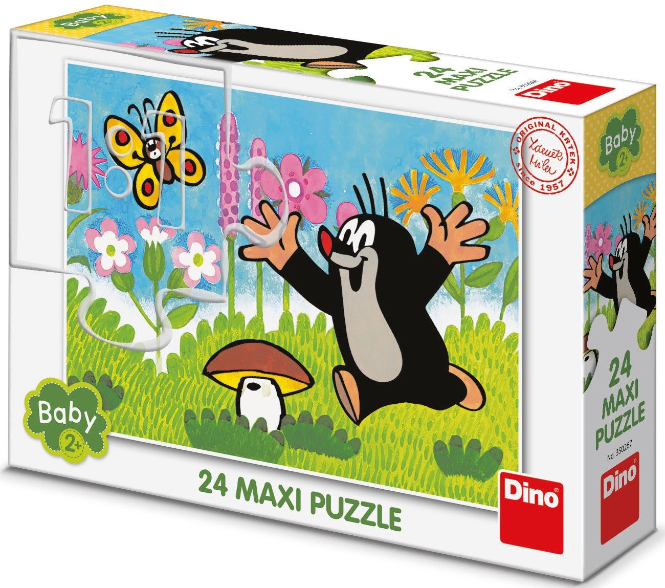 Dino pusle 24 tk Mutt seenel Väikelaste lemmikpusle!