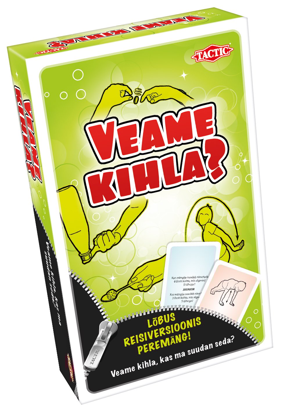 Tactic Reisimäng Veame kihla? Rohkelt põnevust ja palju lõbusaid ülesandeid!