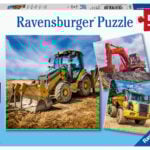 Ravensburger pusle 3x49 Ehitussõidukid Paatidest laevadeni