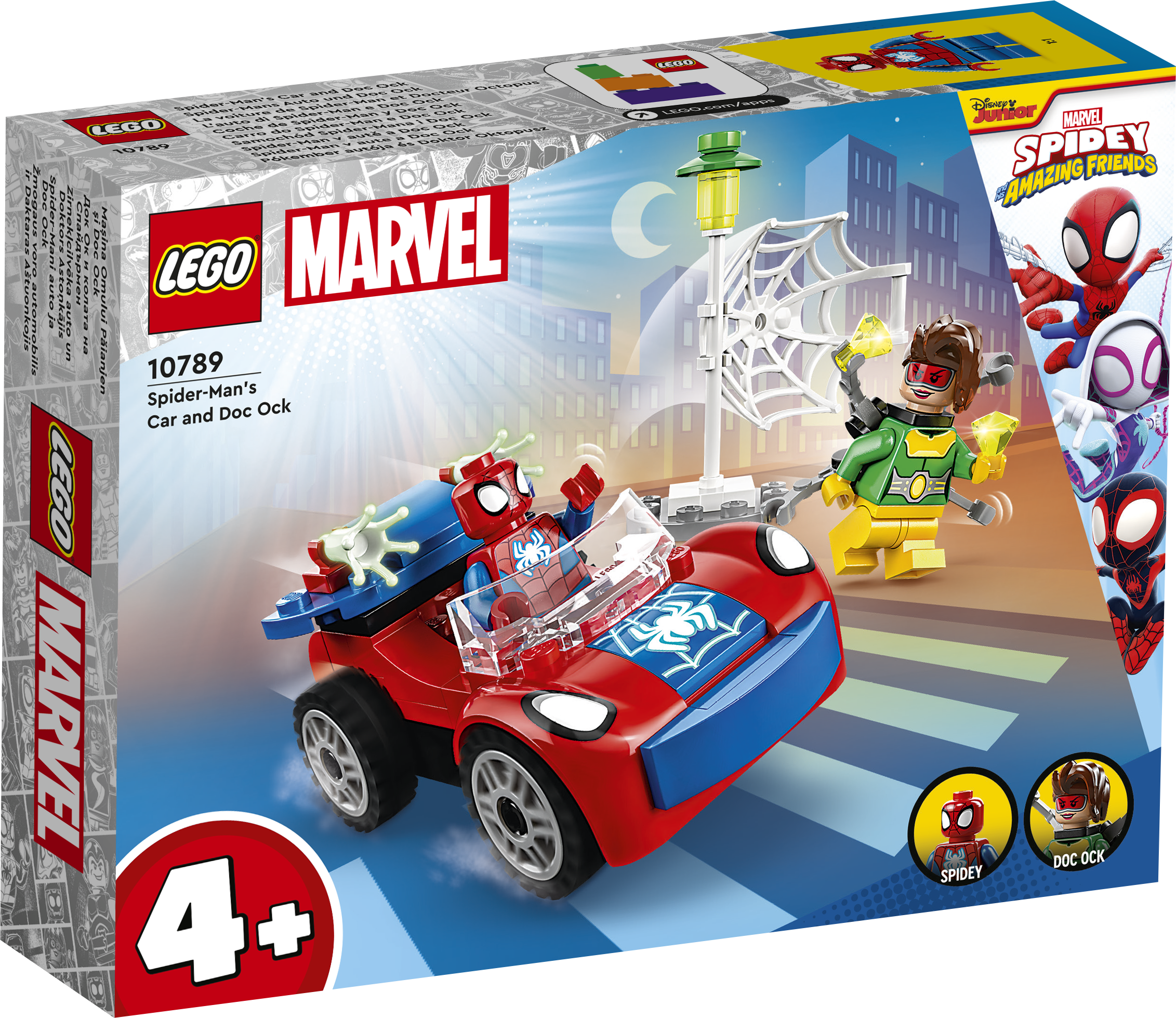LEGO Spider-Mani auto ja Doc Ock .