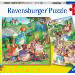 Ravensburger pusle 3x49 tk Väike printsess Paatidest laevadeni
