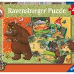 Ravensburger pusle 2x24 tk: Metsaelanikud Paatidest laevadeni