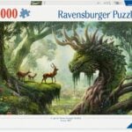 Ravensburger pusle 3000 tk Draakon ärkab ellu Ravensburgeri esmaklassilise kvaliteediga pusled. Iga pusletükk on erinev