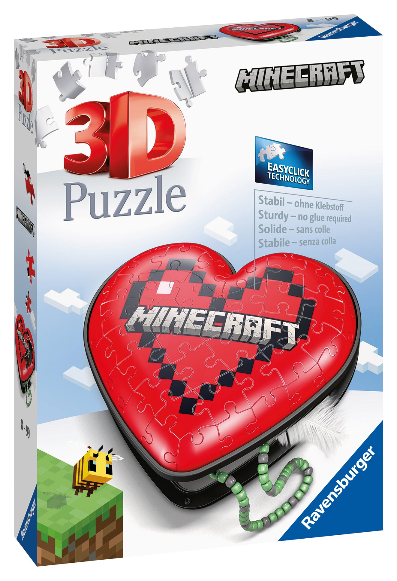 Ravensburger 3D ehetekarp Minecraft Ravensburgeri kvaliteetsed 3D pusled