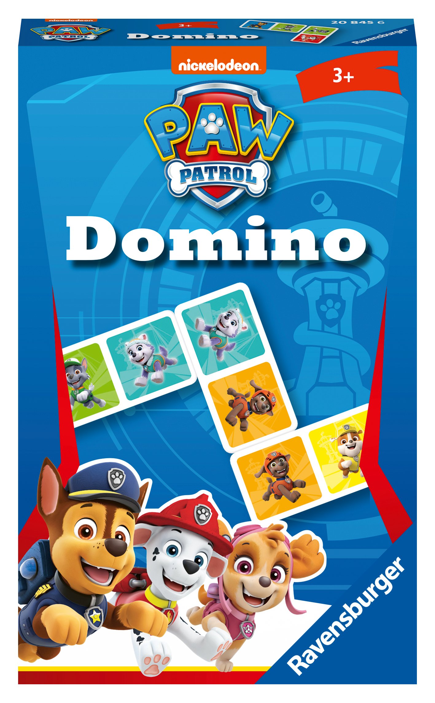 Ravensburger lauamäng Käpapatrull doomino Vahva doominomäng