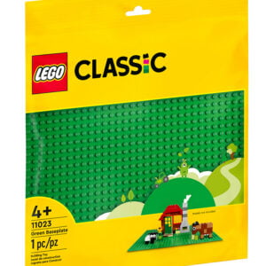 See nupsuline (32x32) roheline alusplaat annab LEGO® fännidele täiusliku alguspunkti oma mudelite ehitamiseks ja esitlemiseks.