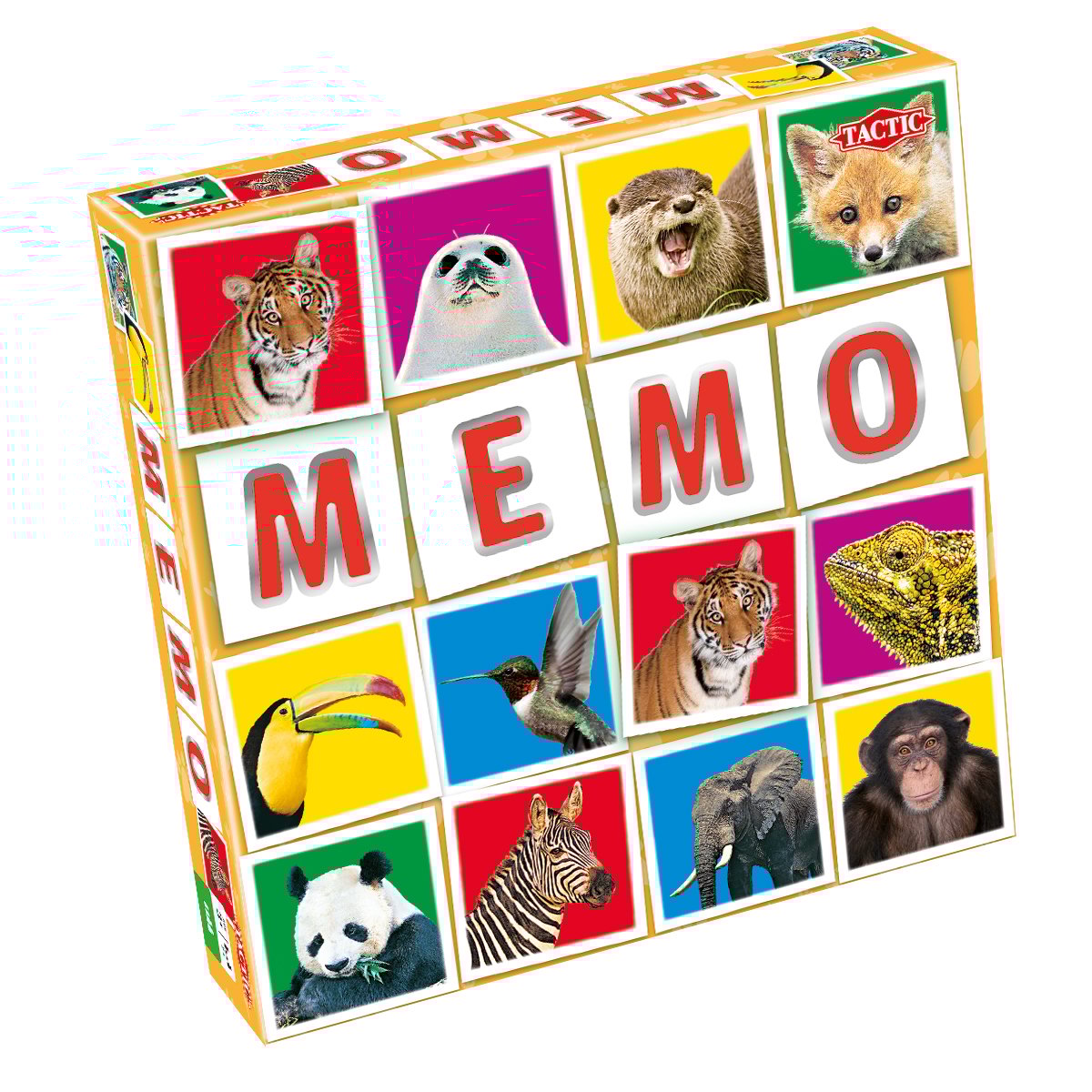 Tactic lauamäng Memo Metsloomad See on ideaalne mäng tervele perele.