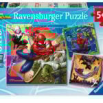 Ravensburger pusle 3x49 tk:  ämblikmees Paatidest laevadeni