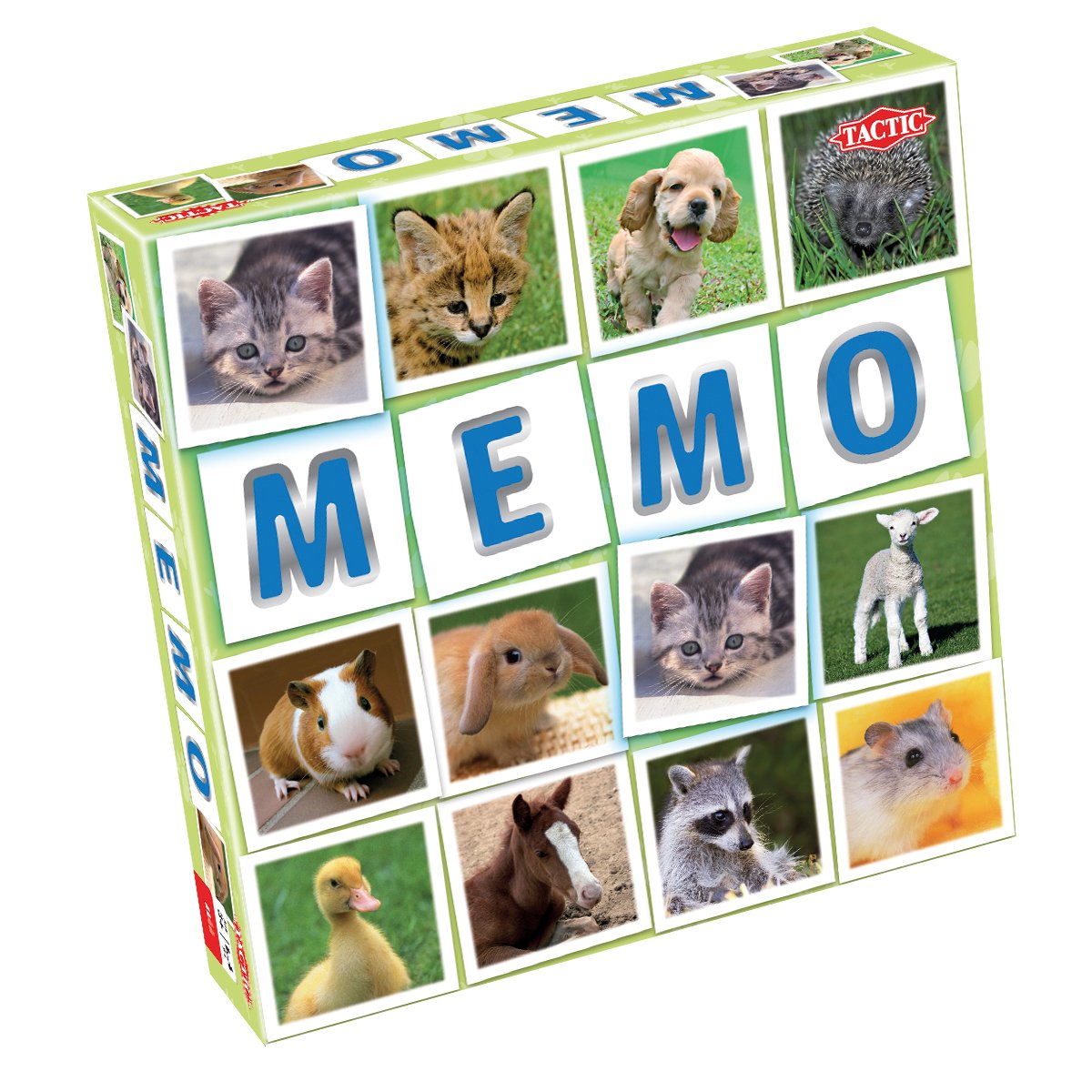 Tactic lauamäng Memo Loomalapsed See on ideaalne mäng tervele perele.