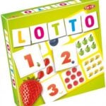 Tactic lauamäng Numbrite ja puuviljadega Loto Vahva mäng