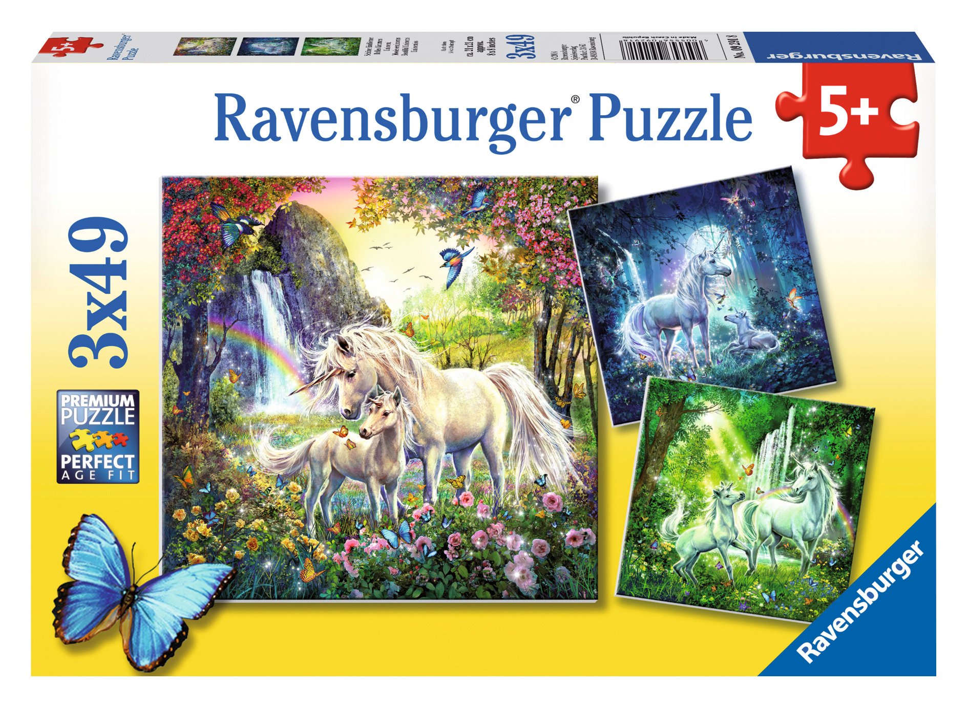 Ravensburger pusle 3x49 tk Kaunid ükssarved Paatidest laevadeni