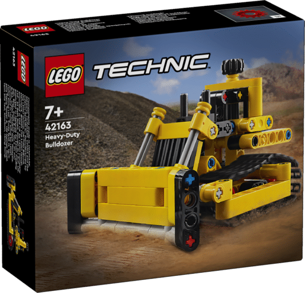 LEGO® Technic võimas buldooser on liikuva hõlmaga ja on suurepärane kingitus lastele