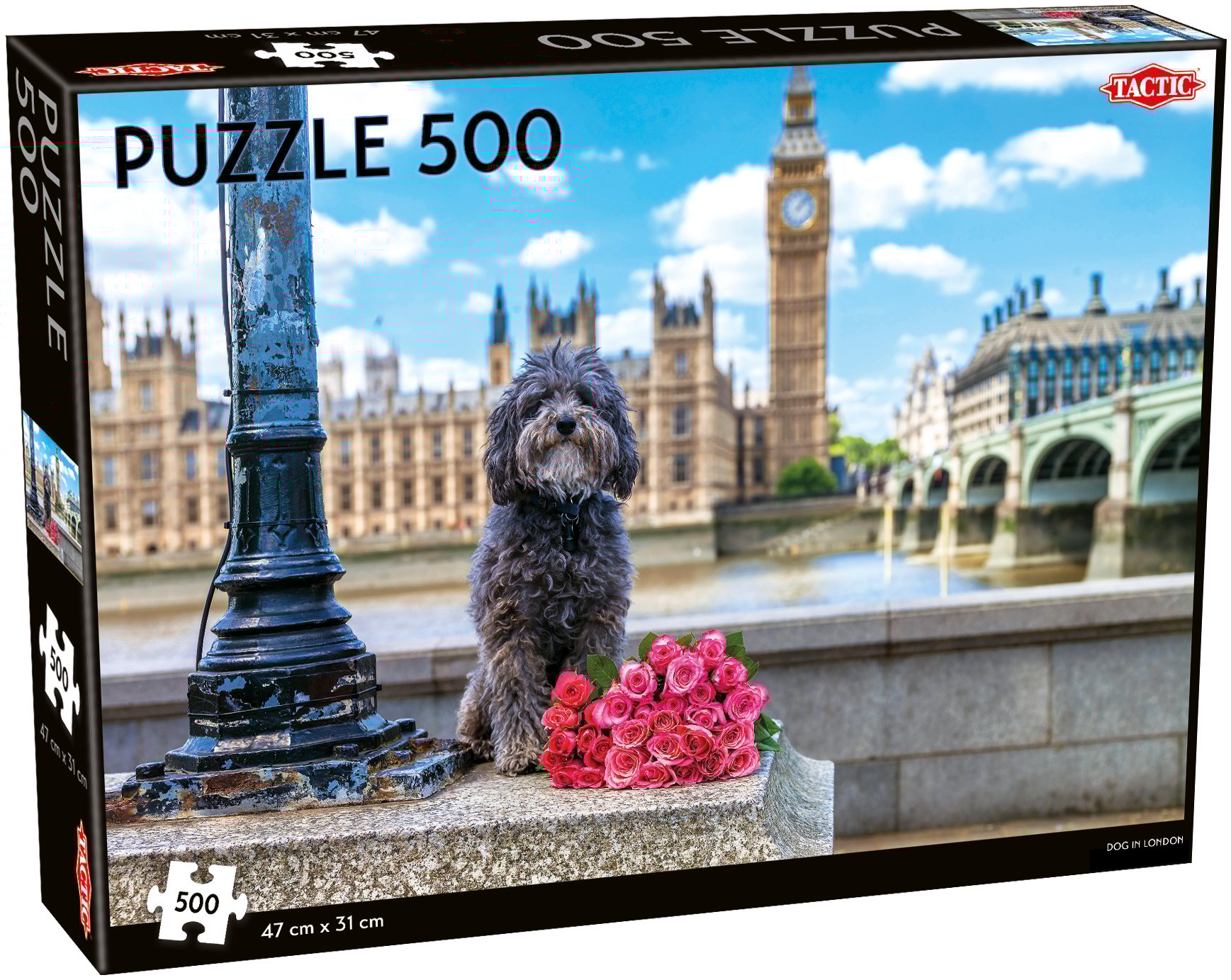 Tactic pusle 500 tk Koer Londonis Tactic pusled pakuvad lõbusat puslekogemust perega