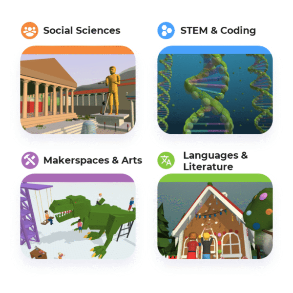programmeeri ja avasta oma loomingut virtuaalreaalsuses (VR) ja liitreaalsuses (AR).