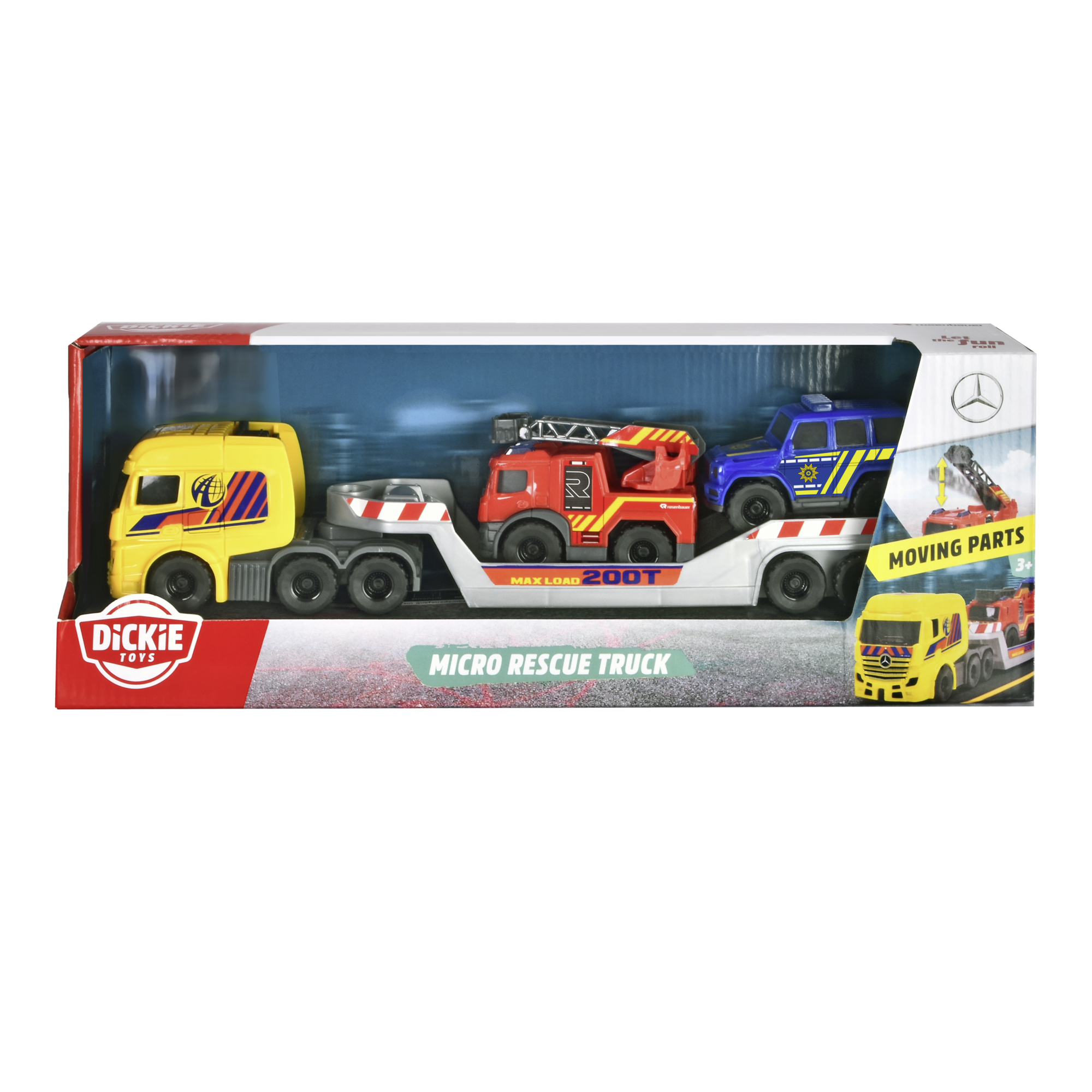 Dickie Toys mikropäästeautod Inspireerib lapsi astuma igapäevaelu kangelaste rolli