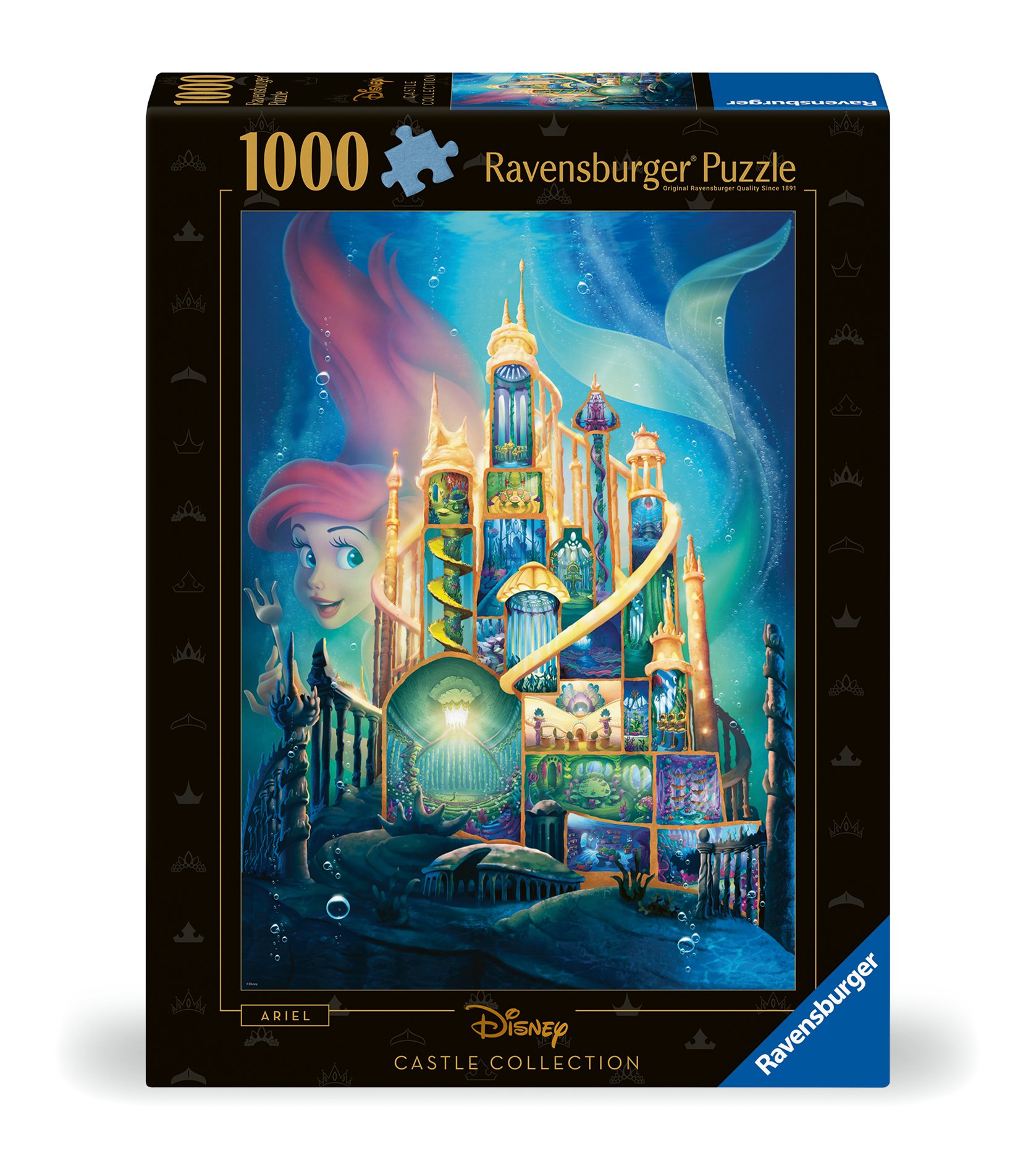 Ravensburger pusle 1000 tk Arieli loss Pusle pakub  lõõgastust