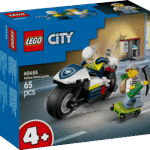 LEGO City Politseimootorratta tagaajamine Üllata oma väikest kangelast selle LEGO® City mängukomplektiga