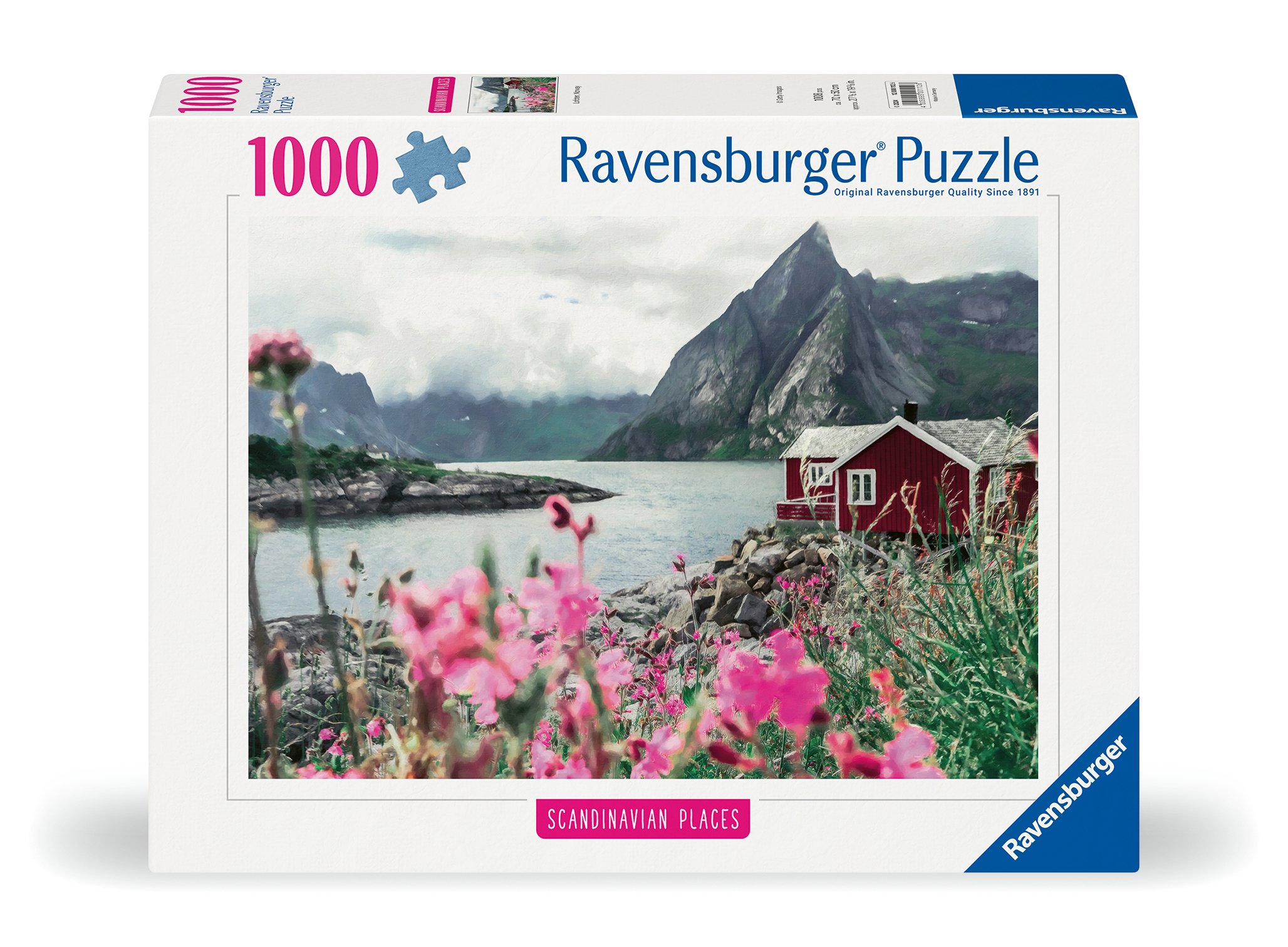 Ravensburger pusle 1000 tk: Lofoodid Norras Suurepärane kingitus - puslede kokkupanek on tore ja lõbus tegevus