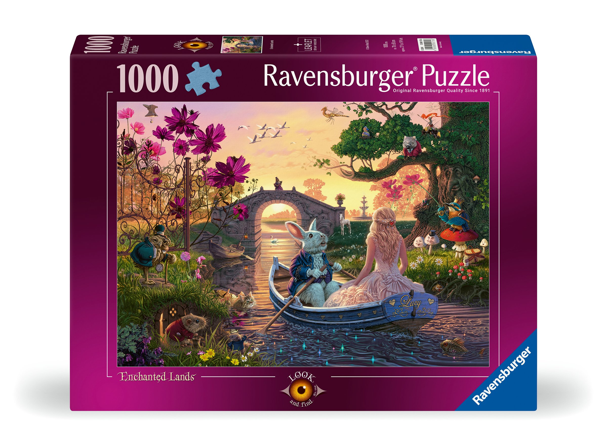 Ravensburger pusle 1000 tk: võlumaa Suurepärane kingitus - puslede kokkupanek on tore ja lõbus tegevus