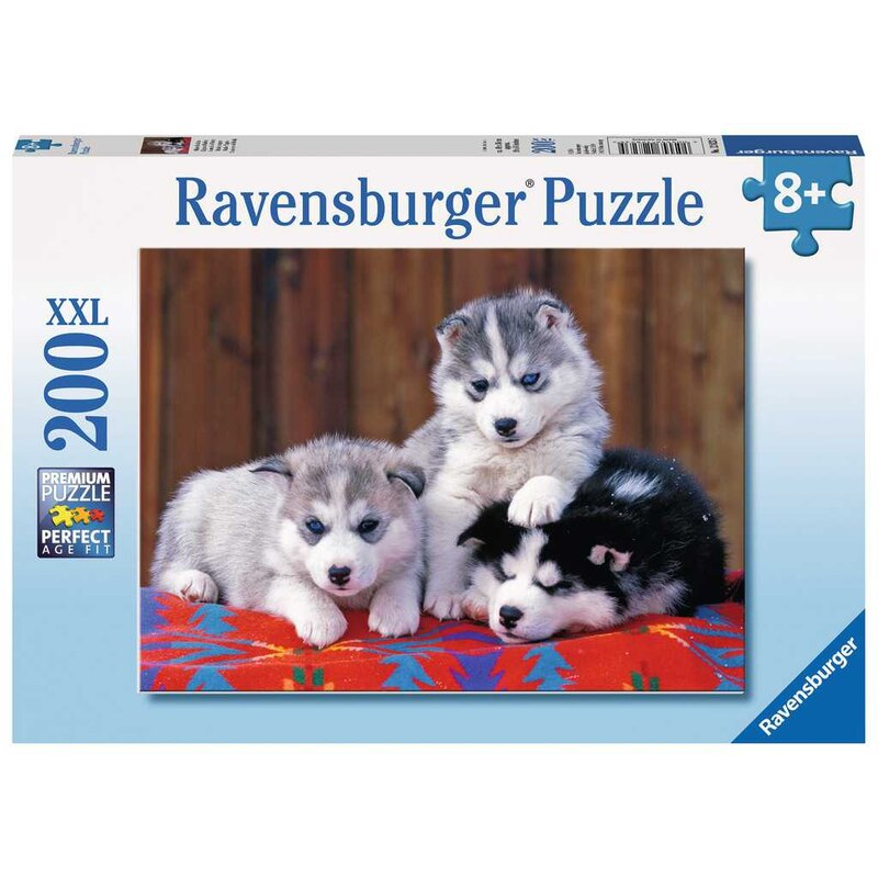 Ravensburger pusle 200 tk Huskid Paatidest laevadeni
