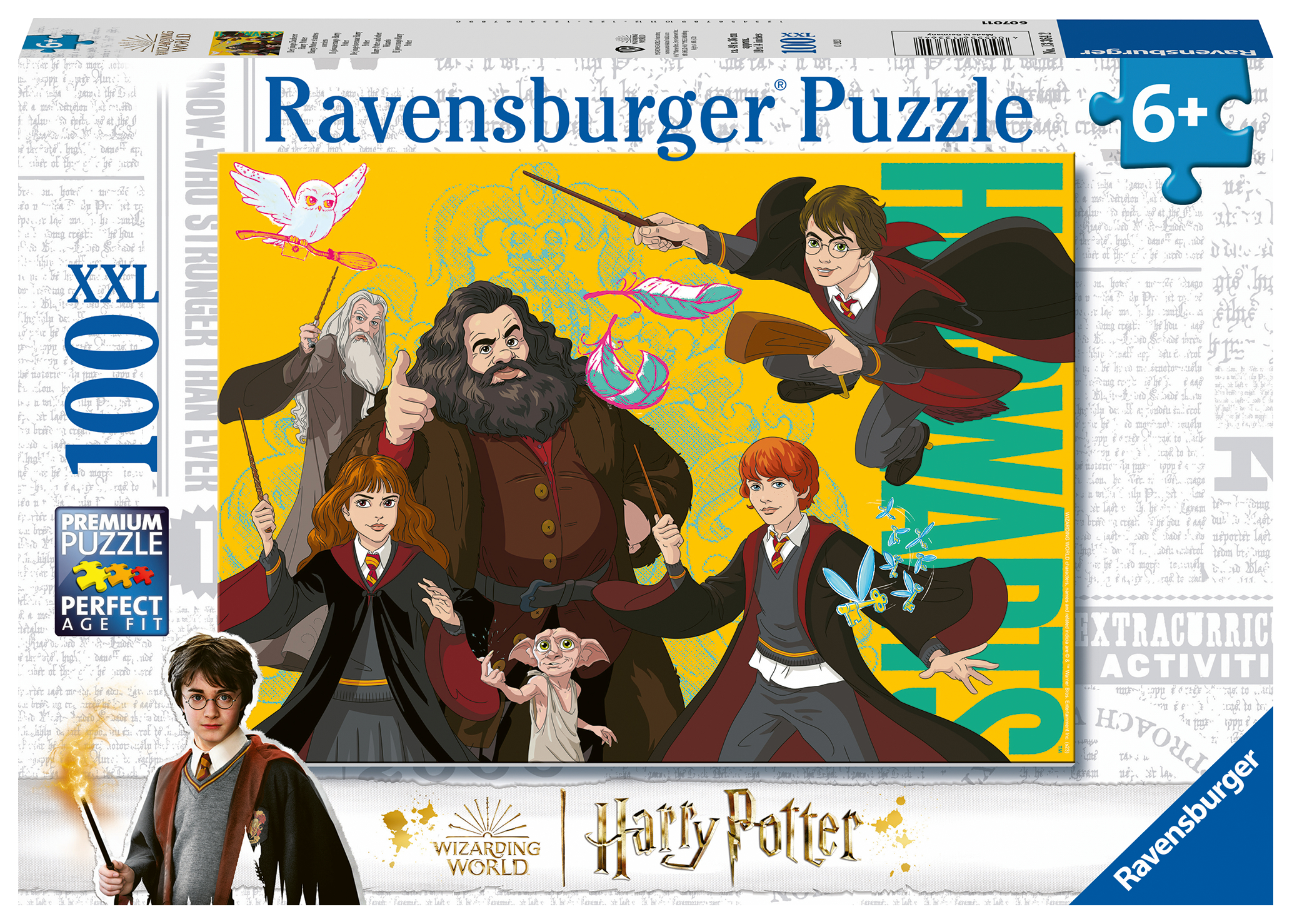 Ravensburger pusle 100 tk Harry Potter Paatidest laevadeni