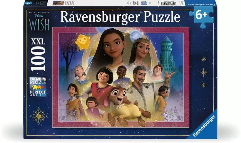 Ravensburger pusle 100 tk Wish tegelased Paatidest laevadeni