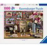 Ravensburger pusle 1000 tk: minu armas kassike Suurepärane kingitus - puslede kokkupanek on tore ja lõbus tegevus