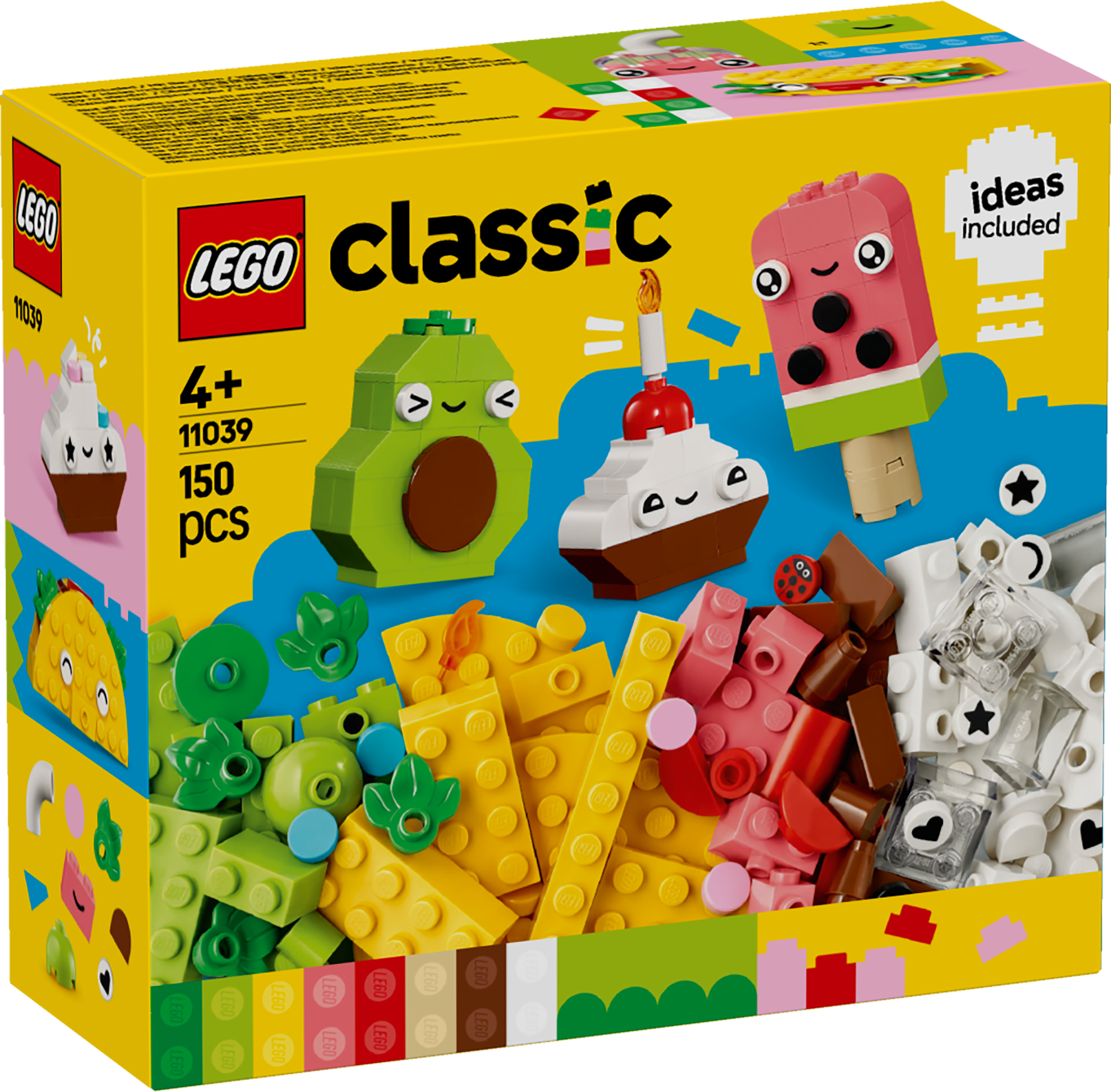 LEGO Classic Loomingulised toidusõbrad LEGO Classic Loomingulised toidusõbrad on lõputult mitmekülgne matkimismänguasi