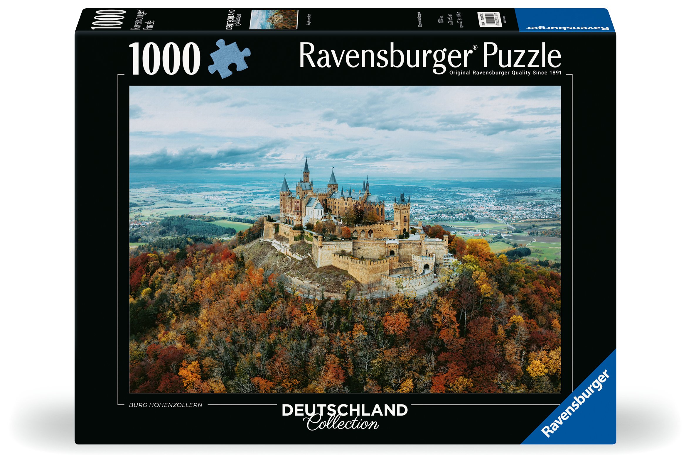Ravensburger pusle 1000 tk Hohenzollerni loss See pusle on ideaalne kingitus