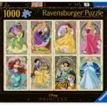 Ravensburger pusle 1000 tk: Disney printsessid Suurepärane kingitus - puslede kokkupanek on tore ja lõbus tegevus