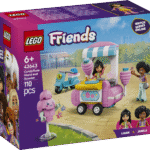 LEGO Friends Suhkruvatilett ja motoroller Selle mobiilse toidukäruga on kaasas 2 mininukku