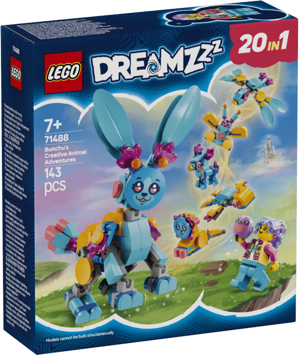 Alusta loomingulist mängu selle lastele mõeldud LEGO DREAMZzz loomamängukomplektiga