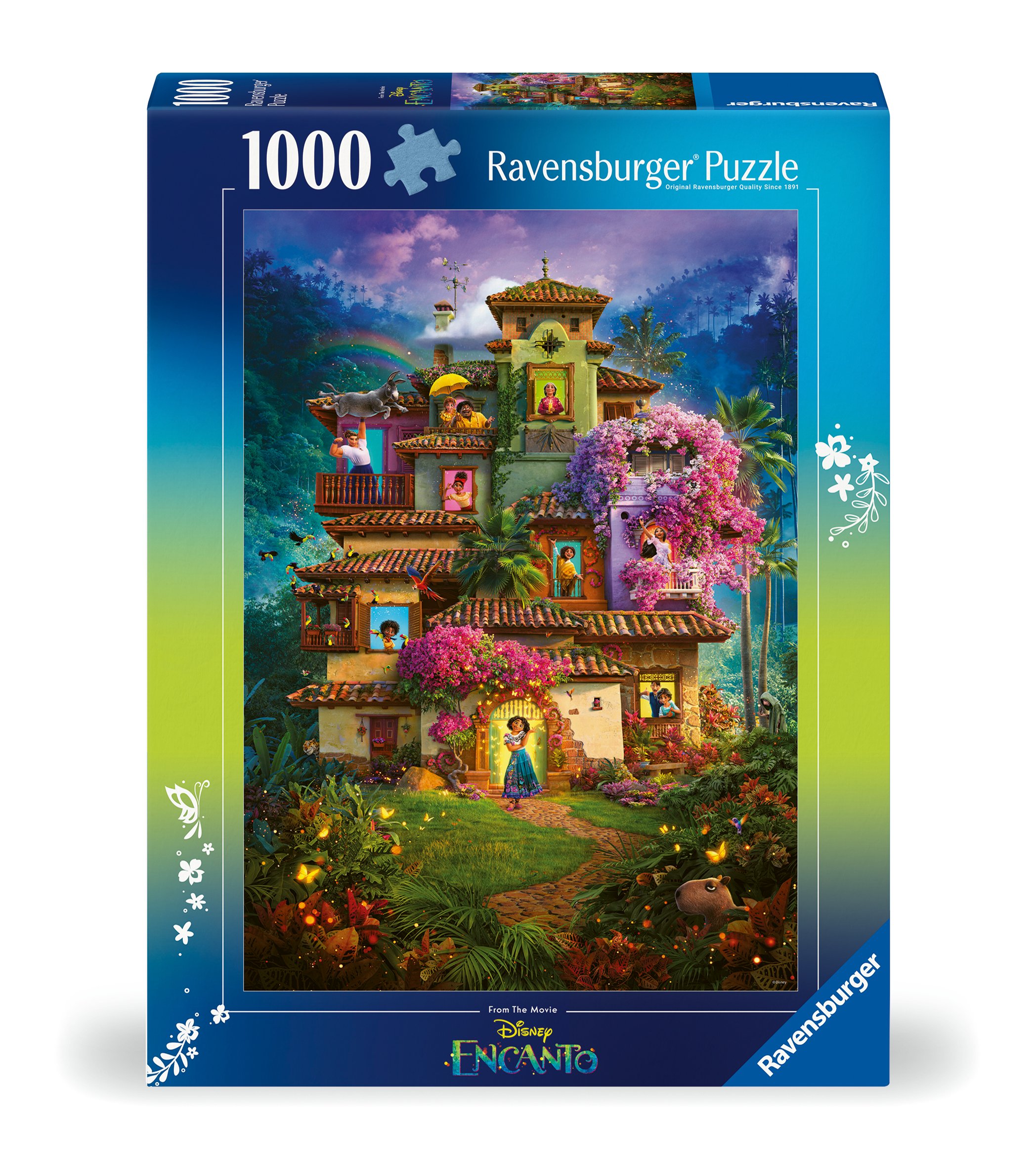 Ravensburger pusle 1000 tk: Disney Encanto Suurepärane kingitus - puslede kokkupanek on tore ja lõbus tegevus