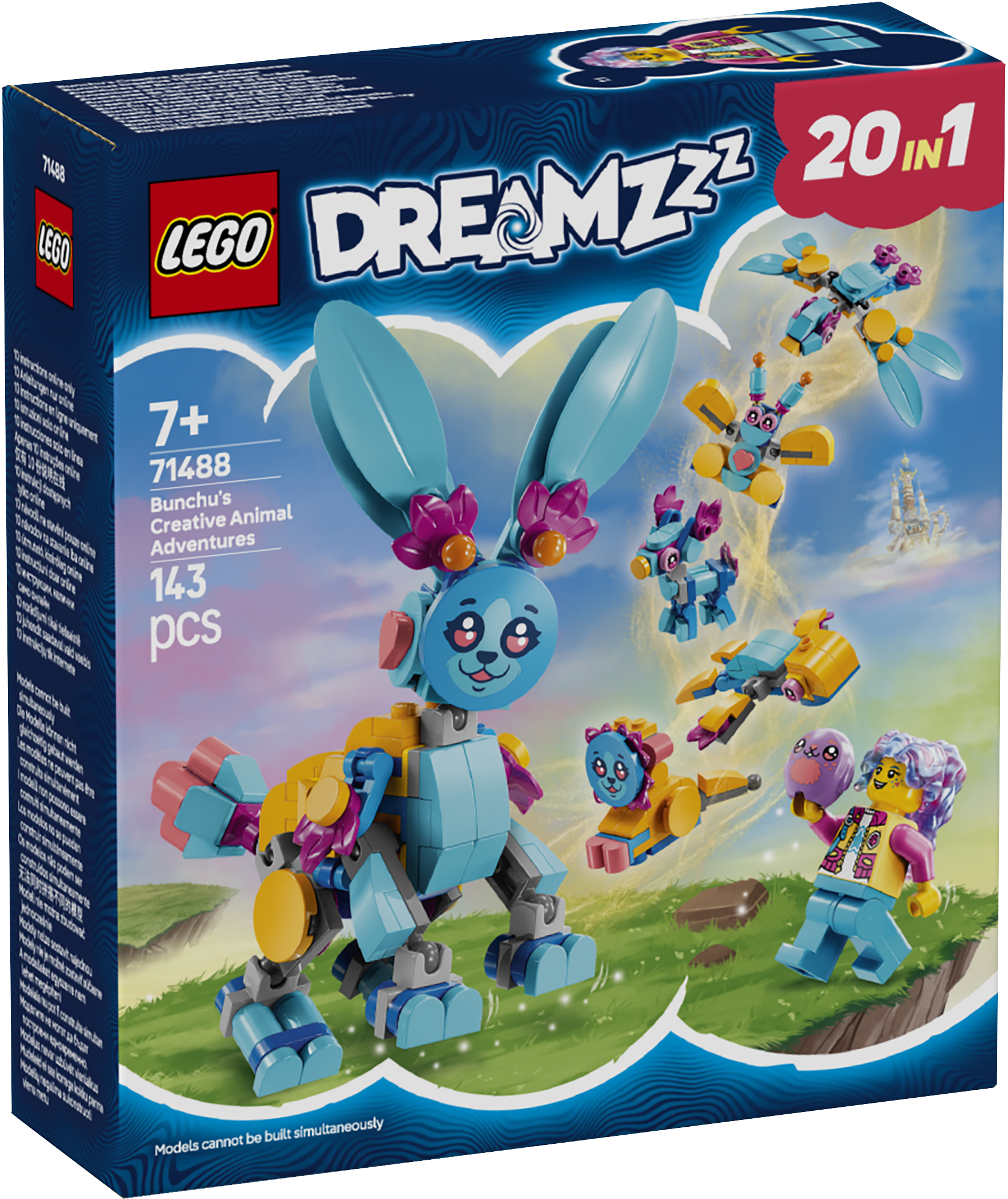 LEGO Dreamzzz Bunchu loomingulised loomaseiklused Alusta loomingulist mängu selle lastele mõeldud LEGO DREAMZzz loomamängukomplektiga