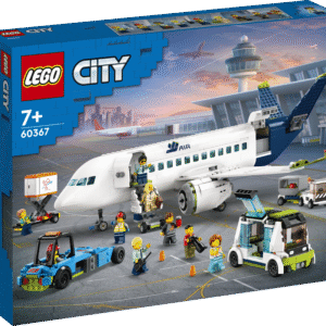 Kvaliteetne mängukomplekt LEGO® City Reisilennuk koos lennujaama bussi