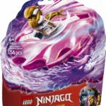 LEGO Ninjago Sora draakoni spinjitzu spinner Lapsed taasetendavad tempokat tegevust sarja NINJAGO Dragons Rising 3. hooajast selle LEGO NINJAGO Sora draakoni Spinjitzu spinneriga.