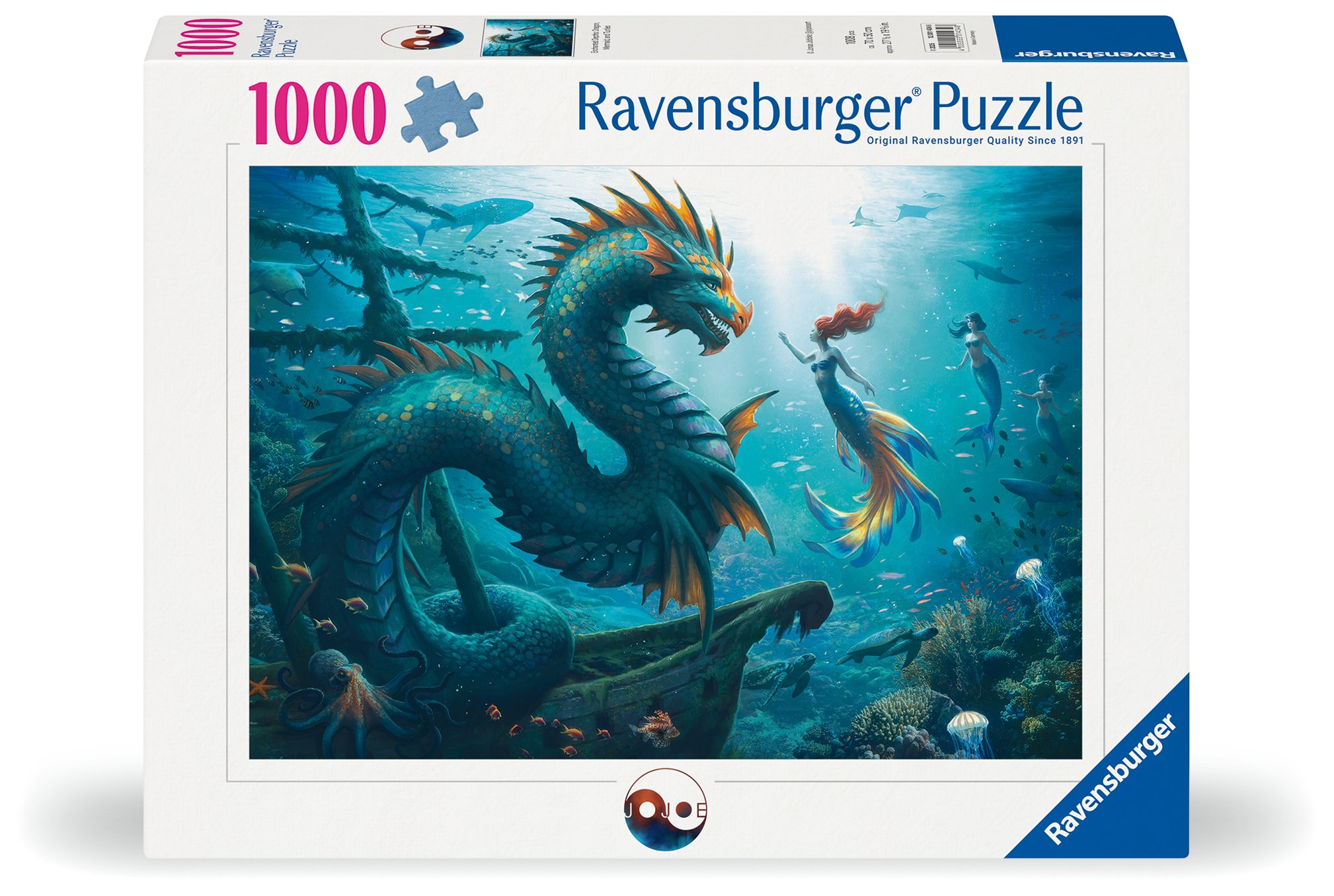 Ravensburger pusle 1000 tk Võlutud sügavused See pusle on ideaalne kingitus