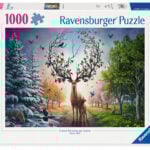 Ravensburger pusle 1000 tk: maagiline hirv Suurepärane kingitus - puslede kokkupanek on tore ja lõbus tegevus