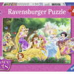 Ravensburger pusle 2x24 tk Printsesside parimad sõbrad Paatidest laevadeni