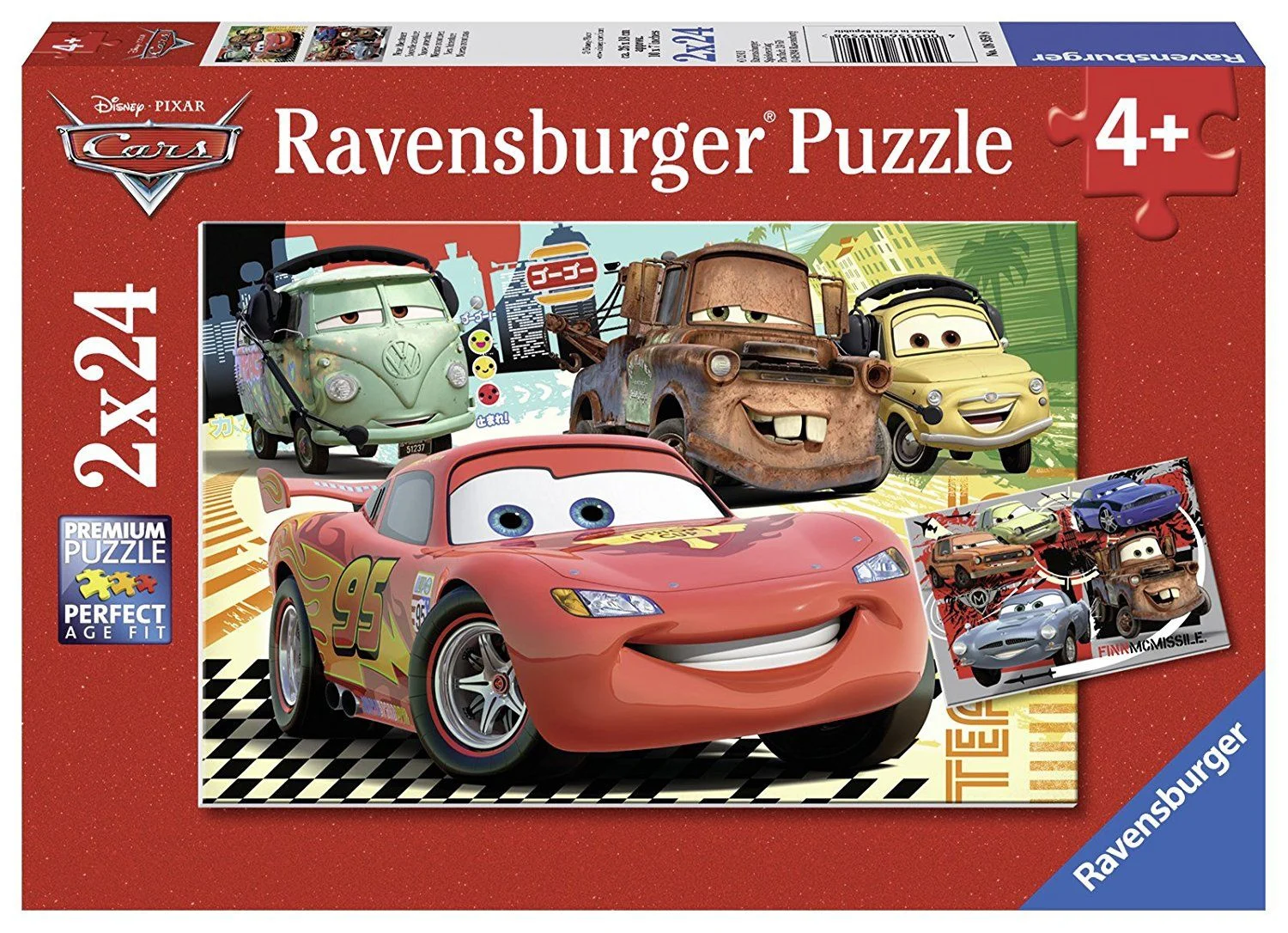 Ravensburger pusle 2x24 tk Autod Paatidest laevadeni