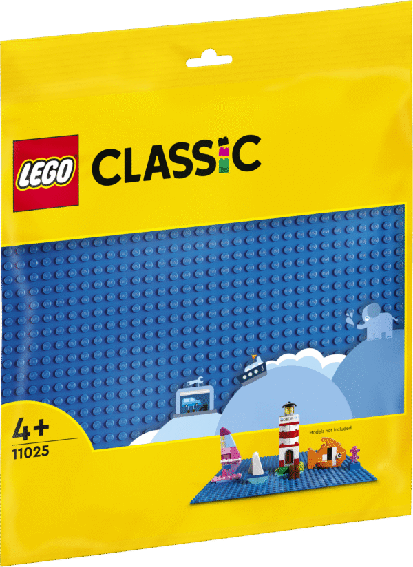 See nupsuline (32x32) sinine alusplaat annab LEGO® ehitajatele kindla pinna oma LEGO mudelite ehitamiseks ja esitlemiseks.