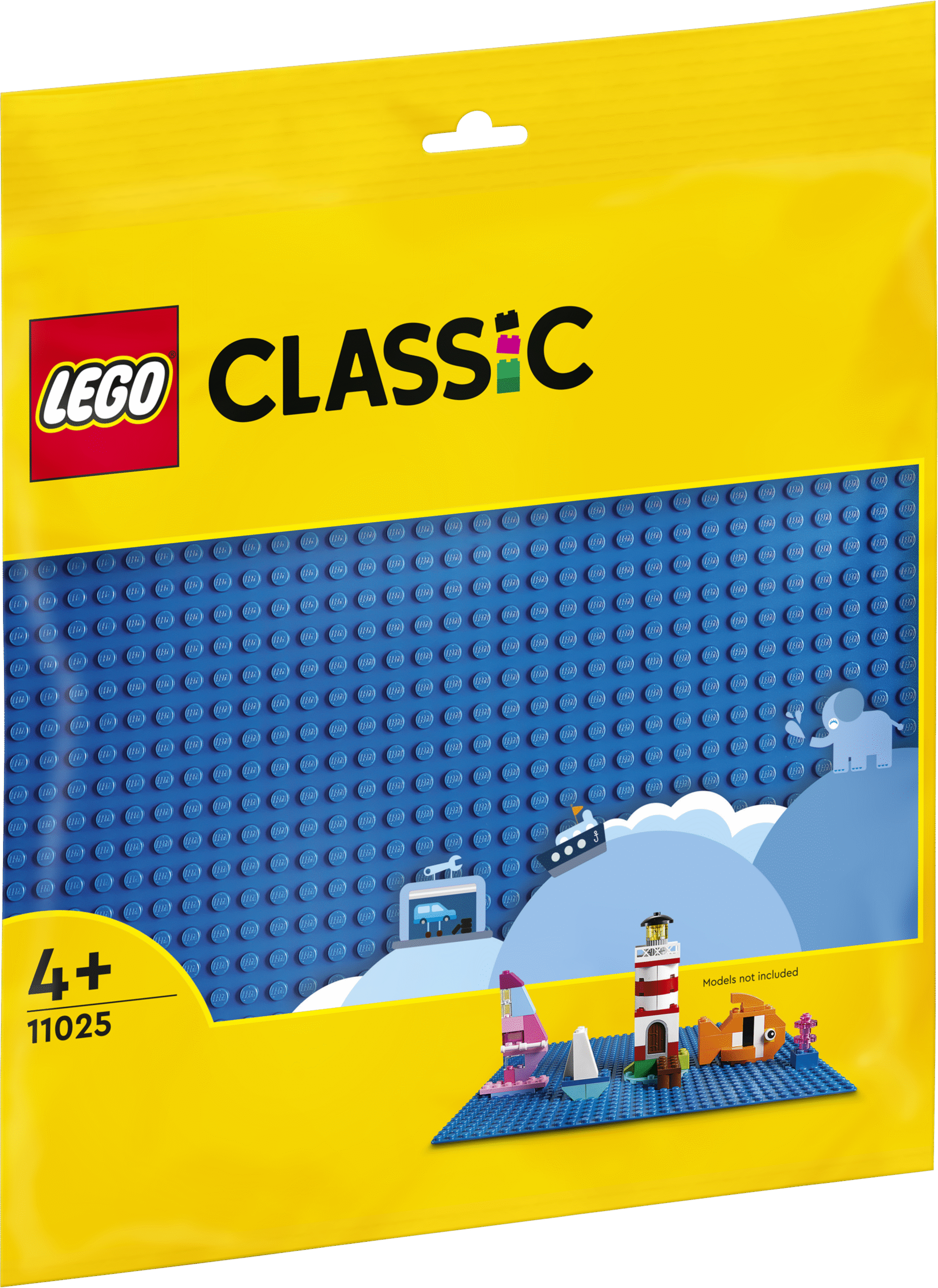 LEGO Classic Sinine alusplaat See nupsuline (32x32) sinine alusplaat annab LEGO® ehitajatele kindla pinna oma LEGO mudelite ehitamiseks ja esitlemiseks.