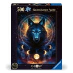 Ravensburger pimedas helendav pusle 500 tk: hunt Suurepärane kingitus - puslede kokkupanek on tore ja lõbus tegevus
