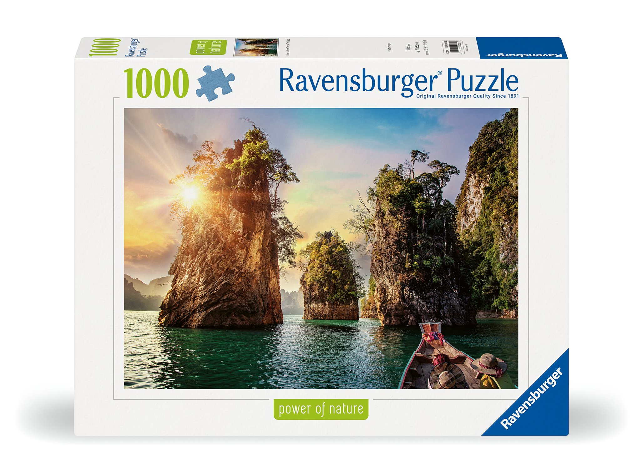Ravensburger pusle 1000 tk: kolm kaljut Cheowis Suurepärane kingitus - puslede kokkupanek on tore ja lõbus tegevus