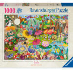 Ravensburger pusle 1000 tk: väike aed Suurepärane kingitus - puslede kokkupanek on tore ja lõbus tegevus